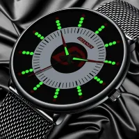 Minimalist Black Mens Luxury Watch thumbnail 1