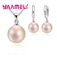 925 Sterling Silver Wedding Jewelry Set thumbnail 2