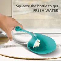 Portable Pet Water Bottle with Silicone Bowl thumbnail 6