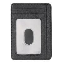Slim RFID Blocking Leather Wallet thumbnail 3