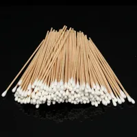 Long Wood Handle Cotton Swabs (100Pcs) thumbnail 2