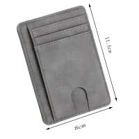 Slim RFID Blocking Leather Wallet thumbnail 6