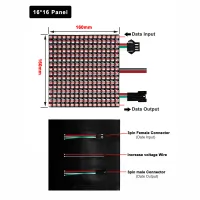 Гнучка матрична панель WS2812B RGB LED thumbnail 2