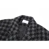 Houndstooth Winter Blazer Coat thumbnail 4