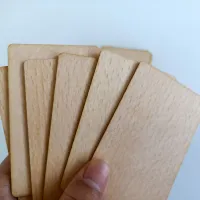 10-Pack Wood NFC Cards for DIY thumbnail 2