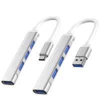 4-Port USB C Hub 3.0 Multi Splitter Adapter thumbnail 2