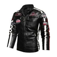 Vintage Motorcycle Biker Jacket thumbnail 6