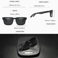 KDEAM Polarized Square Men's Sunglasses thumbnail 4