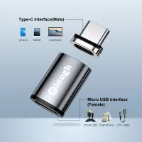 Elough Magnetic USB C to Lightning OTG Adapter thumbnail 4