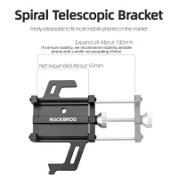 ROCKBROS CNC Aluminum Bike Phone Holder thumbnail 5