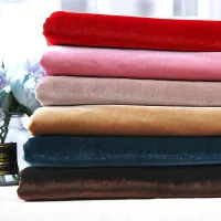 160cm Polyester Knitting Velvet Fabric thumbnail 3