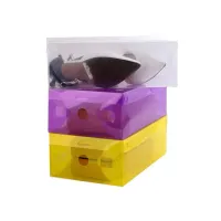 Transparent Stackable Shoe Display Case thumbnail 1