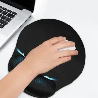 Ergonomic Mouse Pad with Gel Wrist Support thumbnail 1