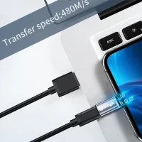Elough Magnetic USB C to Lightning OTG Adapter thumbnail 3