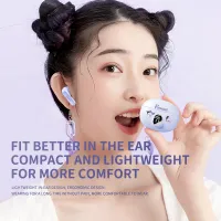 ED56 TWS Cat Earphones with Display thumbnail 3