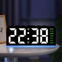 LED Digital Alarm Clock with Ambient Light thumbnail 3