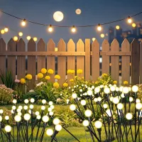 Solar Firefly Pathway Lights thumbnail 4