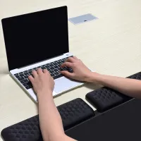 L-Shaped Keyboard Mouse Pad with Elbow Pillow thumbnail 4