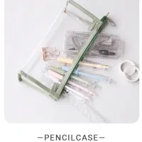 Transparent Large Capacity Kawaii Pencil Case thumbnail 5