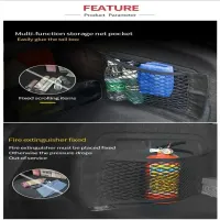 Car Storage Mesh Pocket Organizer thumbnail 3