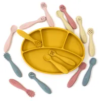 3PCS Baby Learning Spoons Set thumbnail 2