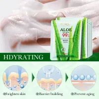 BIOAOUA Aloe Hydrating Facial Mask thumbnail 3