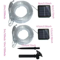 Solar Christmas Fairy Lights thumbnail 6