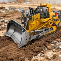 2.4Ghz RC Excavator Bulldozer Toy thumbnail 6