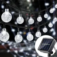 Solar Crystal Ball Fairy Lights thumbnail 5