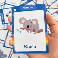 French Animals Vocabulary Flashcards thumbnail 5