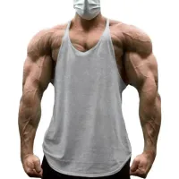 Men's Gym Muscle Tank Top Y-Back thumbnail 5