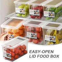 Clear Stackable Fridge Storage Bins thumbnail 4