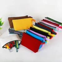 Canvas Multipurpose Makeup & Pencil Bag thumbnail 2