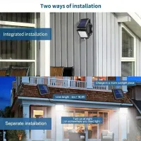 Solar Motion Sensor Security Light thumbnail 3
