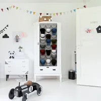24 Grid Hanging Shoe Organizer thumbnail 1