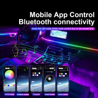 RGB LED Car Ambient Light Kit thumbnail 2