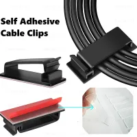 Self-Adhesive Cable Management Clips thumbnail 1