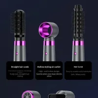 5-in-1 Negative Ion Hot Air Brush Styler thumbnail 5