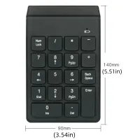 Slim 2.4G Wireless Numeric Keypad thumbnail 6