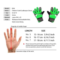 Kids Latex Goalkeeper Gloves thumbnail 6