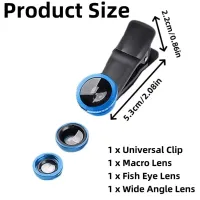 3-in-1 Smartphone Camera Lens Kit thumbnail 6