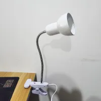 E27 Clamp Desk Lamp with Gooseneck thumbnail 2