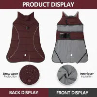 Waterproof Reflective Dog Winter Jacket thumbnail 6