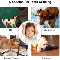 Nontoxic Dog Toy Ball with Treat Feeder thumbnail 6