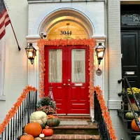 Artificial Maple Leaf Fall Garland thumbnail 5