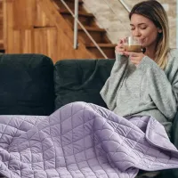 USB Heated Winter Shawl Blanket thumbnail 5