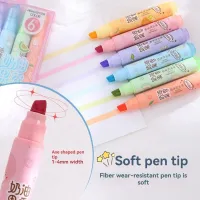 6pc Pastel Scented Highlighter Set thumbnail 5