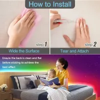RGB USB LED Strip with App & Remote thumbnail 5