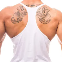 Men's Gym Muscle Tank Top Y-Back thumbnail 3