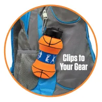 Collapsible Water Bottle with Straw thumbnail 6
